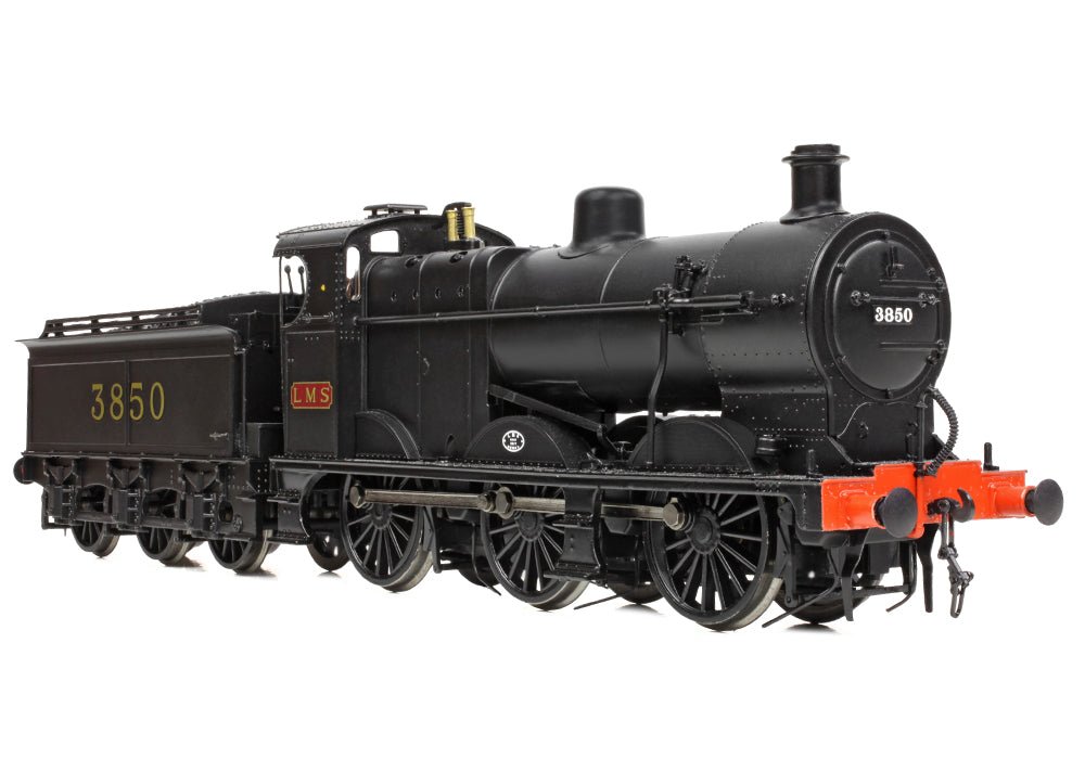 PRE - ORDER: Branchline MR 3835 (4F) with Johnson - Deeley Tender 3850 LMS Black (MR Numerals) - OO Gauge - Phillips Hobbies