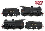 PRE - ORDER: Branchline MR 3835 (4F) with Johnson - Deeley Tender 3850 LMS Black (MR Numerals) SOUND FITTED - OO Gauge - Phillips Hobbies