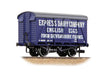 PRE - ORDER: Branchline SR 12T Even Planked Ventilated Van 'Express Dairy Company' Blue - OO Gauge - Phillips Hobbies