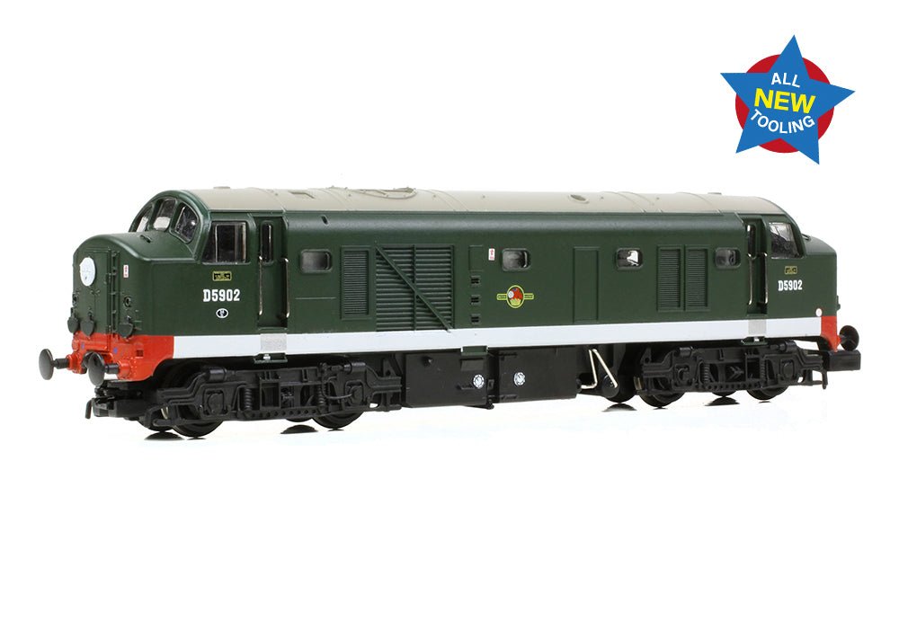PRE - ORDER: EFE Rail Class 23 'Baby Deltic' Disc Headcode D5902 BR Green (Late Crest) - N Gauge - Phillips Hobbies
