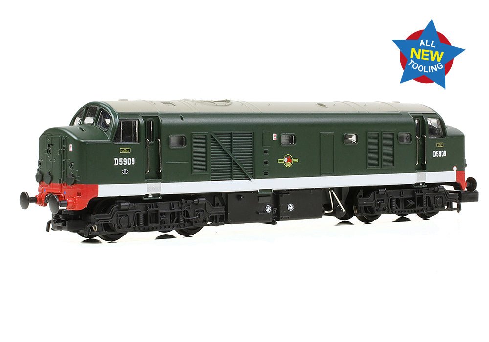 PRE - ORDER: EFE Rail Class 23 'Baby Deltic' Disc Headcode D5909 BR Green (Late Crest) - N Gauge - Phillips Hobbies