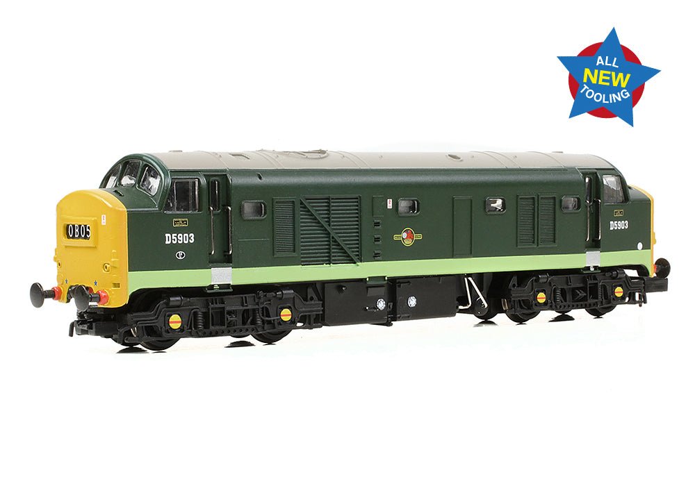 PRE - ORDER: EFE Rail Class 23 'Baby Deltic' Headcode Box D5903 BR Green (Full Yellow Ends) - N Gauge - Phillips Hobbies