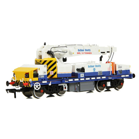 PRE - ORDER: EFE Rail Plasser 12T YOB Diesel - Hydraulic Crane DRP81517 Balfour Beatty - OO Gauge - Phillips Hobbies