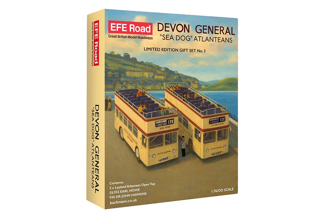 PRE - ORDER: EFE Road Devon General ‘Sea Dog’ Atlanteans Gift Set - 1:76 Gauge - Phillips Hobbies