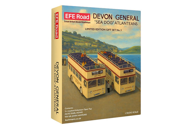 PRE - ORDER: EFE Road Devon General ‘Sea Dog’ Atlanteans Gift Set - 1:76 Gauge - Phillips Hobbies