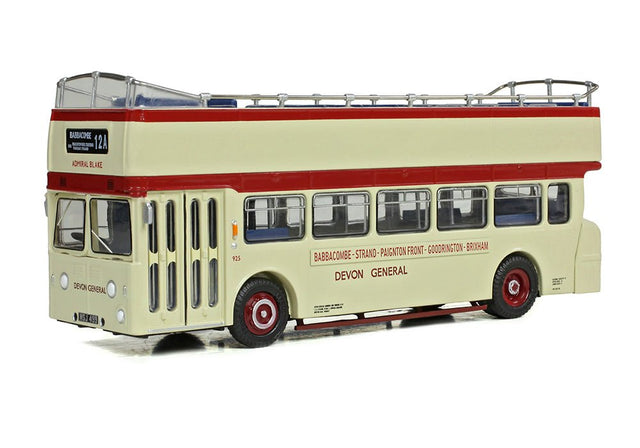 PRE - ORDER: EFE Road Leyland Atlantean Open Top Devon General 925 MSJ499 - 1:76 Gauge - Phillips Hobbies