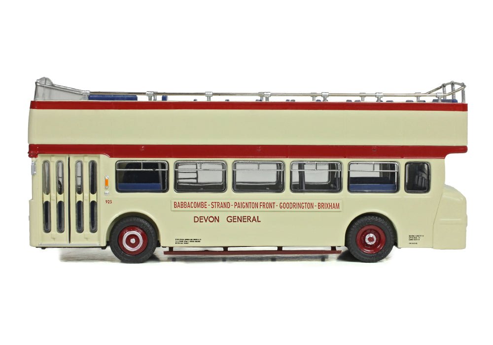 PRE - ORDER: EFE Road Leyland Atlantean Open Top Devon General 925 MSJ499 - 1:76 Gauge - Phillips Hobbies