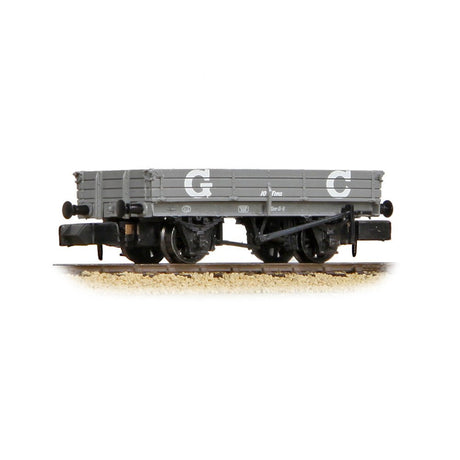 PRE - ORDER: Graham Farish 3 Plank Wagon GCR Grey - N Gauge - Phillips Hobbies