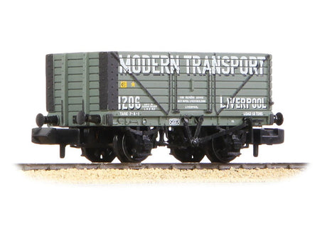 PRE - ORDER: Graham Farish 8 Plank Wagon End Door 'Modern Transport Liverpool' Grey - N Gauge - Phillips Hobbies