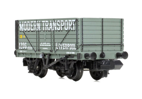 PRE - ORDER: Graham Farish 8 Plank Wagon End Door 'Modern Transport Liverpool' Grey - N Gauge - Phillips Hobbies