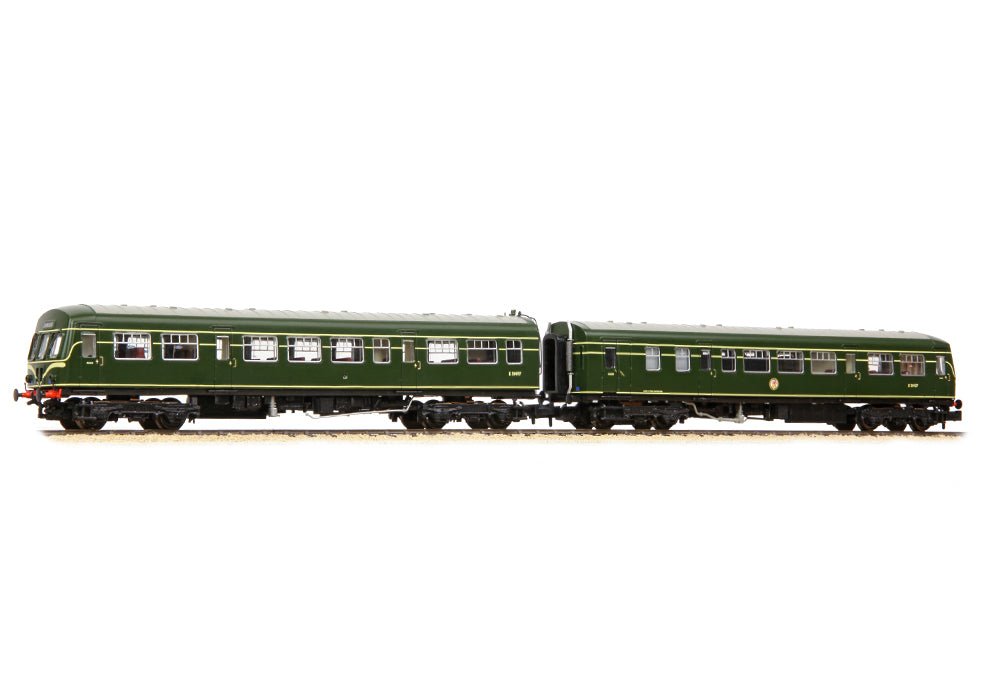 PRE - ORDER: Graham Farish Class 101 2 - Car 'Power Twin' DMU BR Green (Speed Whiskers) - N Gauge - Phillips Hobbies