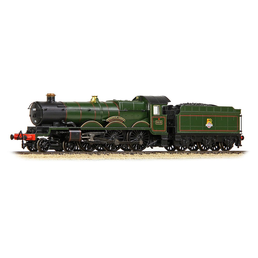 PRE - ORDER: Graham Farish GWR 4073 'Castle' 5015 'Kingswear Castle' BR Lined Green (Early Emblem) - N Gauge - Phillips Hobbies