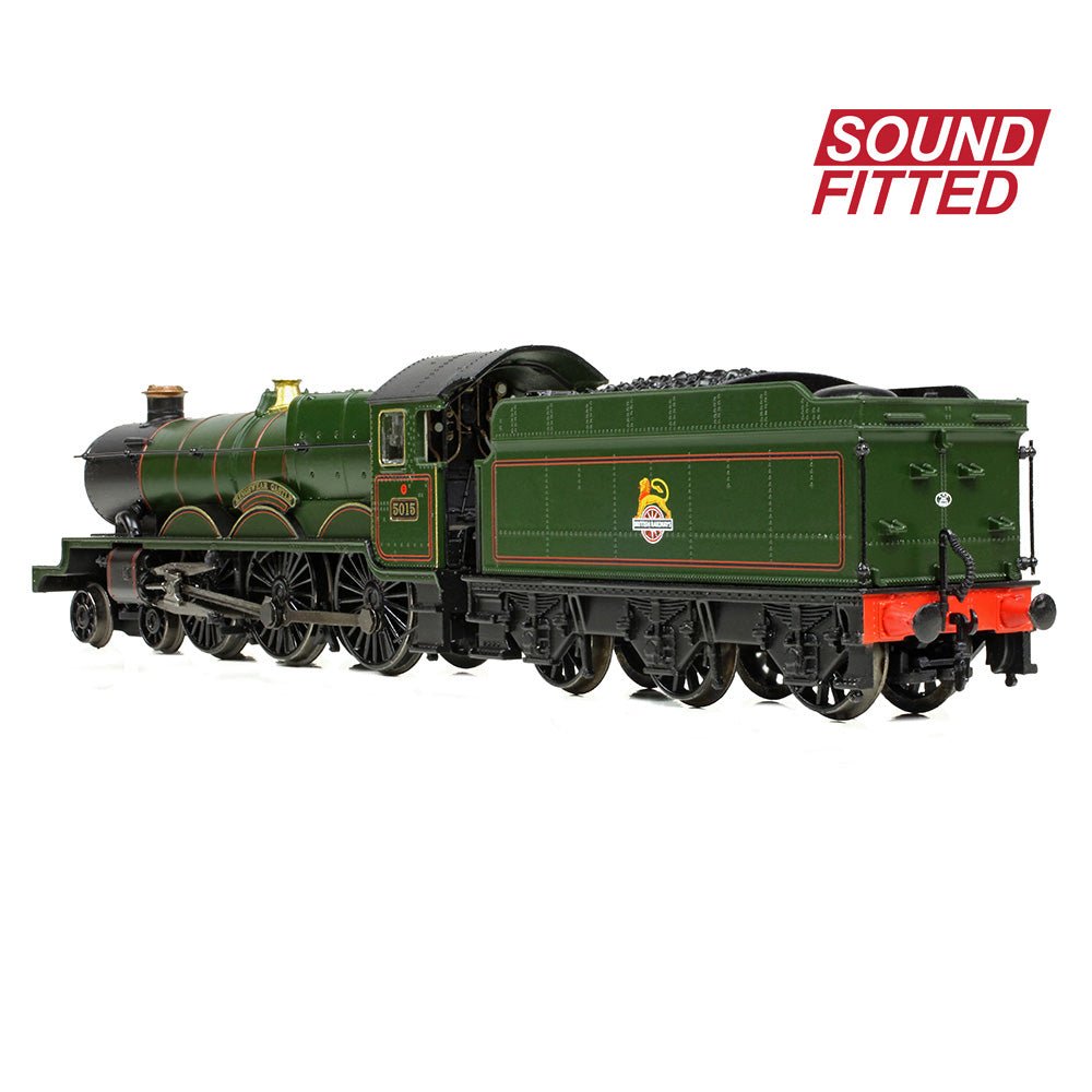 PRE - ORDER: Graham Farish GWR 4073 'Castle' 5015 'Kingswear Castle' BR Lined Green (Early Emblem) SOUND FITTED - N Gauge - Phillips Hobbies