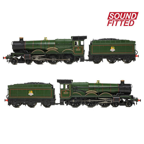 PRE - ORDER: Graham Farish GWR 4073 'Castle' 5015 'Kingswear Castle' BR Lined Green (Early Emblem) SOUND FITTED - N Gauge - Phillips Hobbies