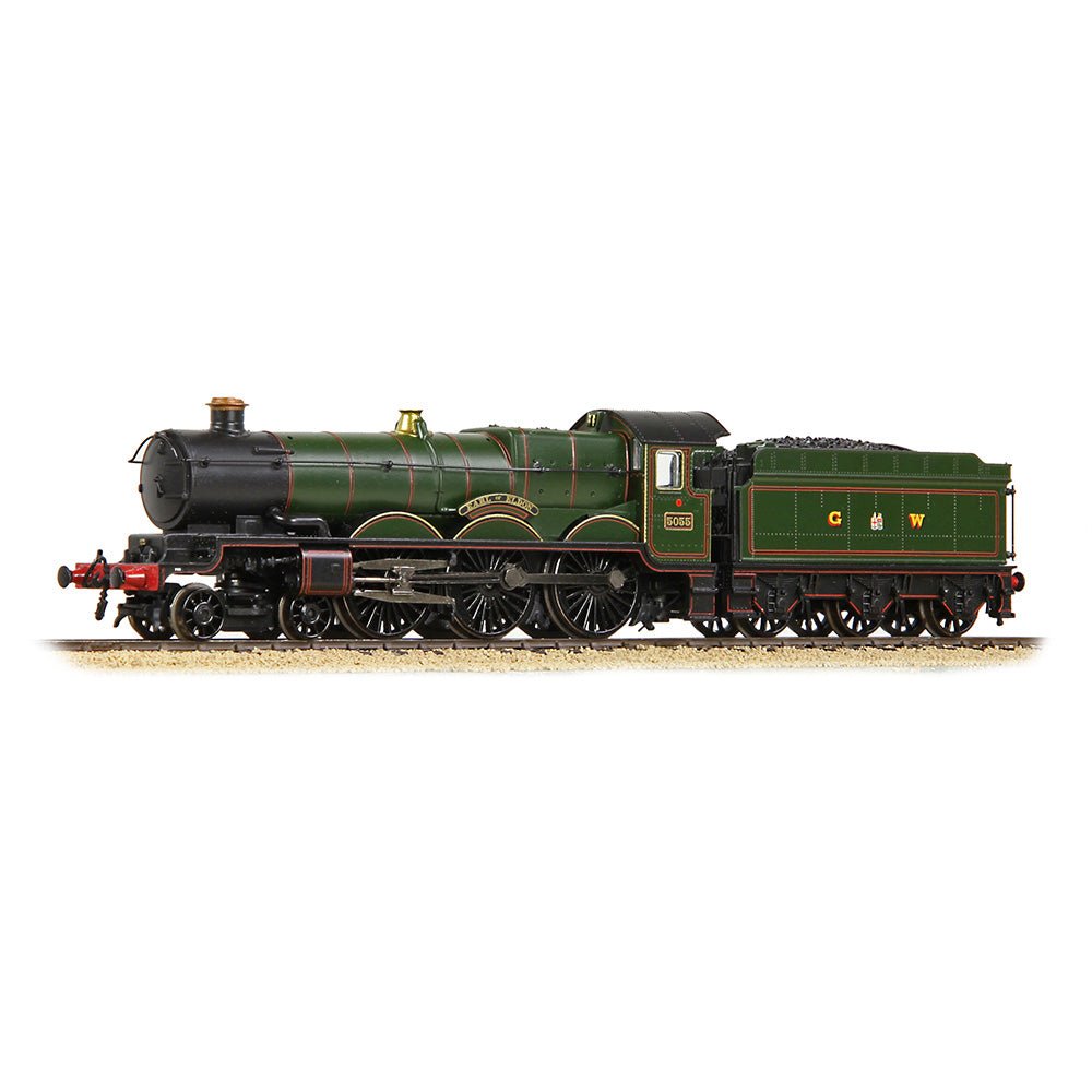 PRE - ORDER: Graham Farish GWR 4073 'Castle' 5055 'Earl of Eldon' GWR Lined Green (GW Crest) - N Gauge - Phillips Hobbies