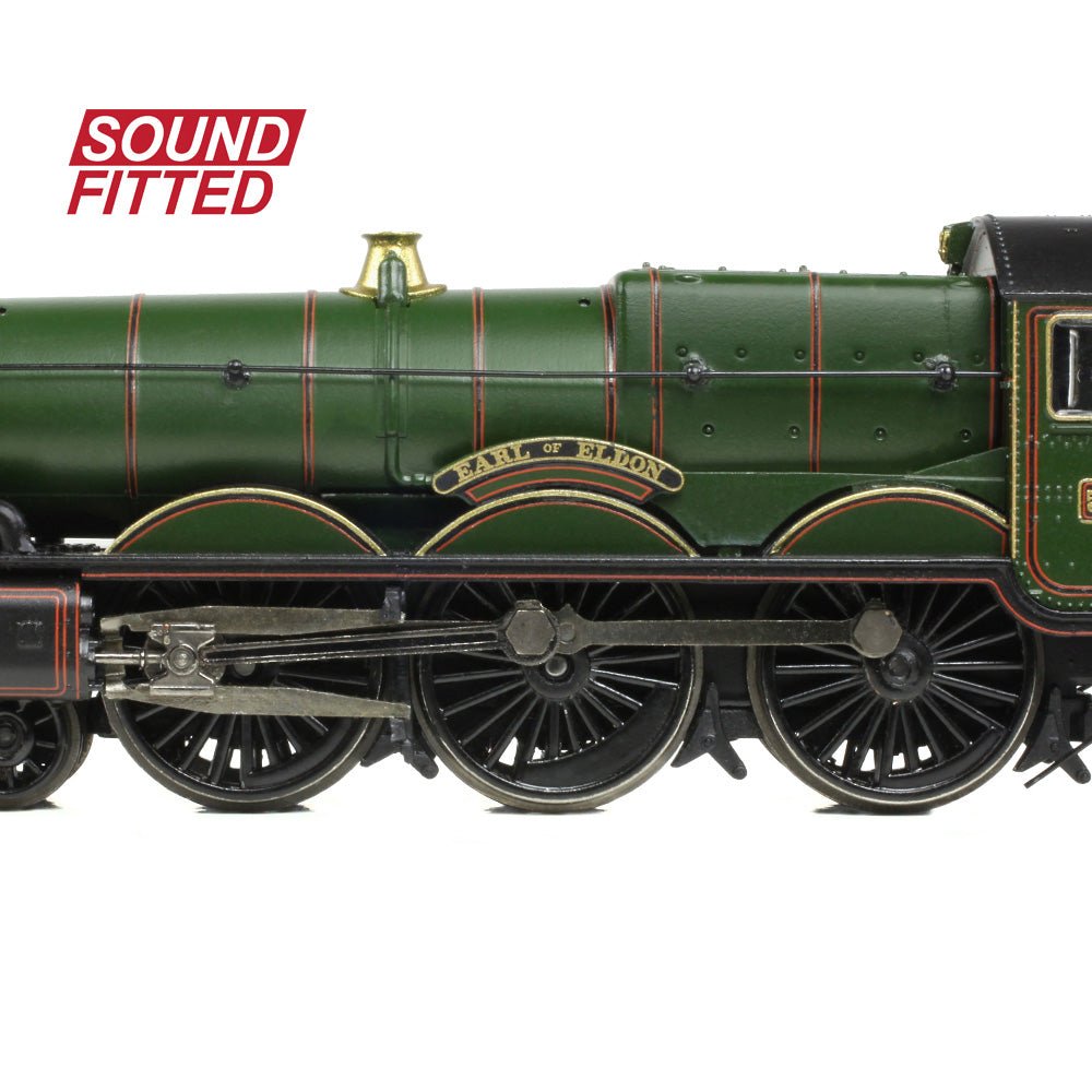 PRE - ORDER: Graham Farish GWR 4073 'Castle' 5055 'Earl of Eldon' GWR Lined Green (GW Crest) SOUND FITTED - N Gauge - Phillips Hobbies