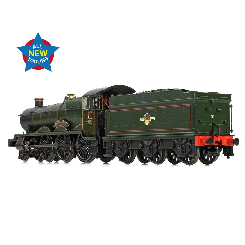 PRE - ORDER: Graham Farish GWR 49XX 'Hall' 4936 'Kinlet Hall' BR Lined Green (Late Crest) - N Gauge - Phillips Hobbies