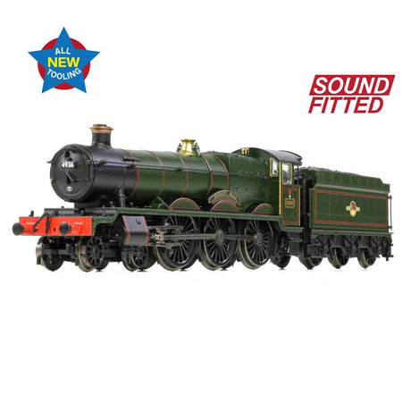 PRE - ORDER: Graham Farish GWR 49XX 'Hall' 4936 'Kinlet Hall' BR Lined Green (Late Crest) SOUND FITTED - N Gauge - Phillips Hobbies