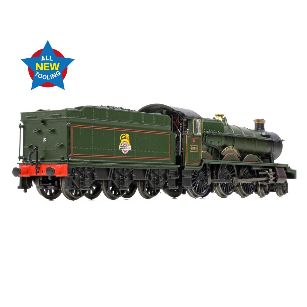 PRE - ORDER: Graham Farish GWR 49XX 'Hall' 4962 'Ragley Hall' BR Lined Green (Early Emblem) - N Gauge - Phillips Hobbies