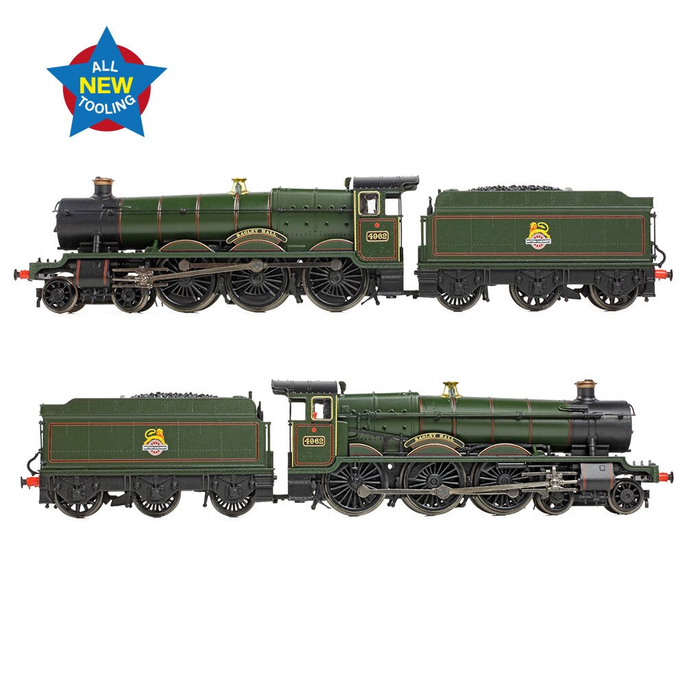 Graham Rust Ragley PRE-ORDER: Graham Farish GWR 49XX 'Hall' 4962 'Ragley Hall' BR Lined G ...