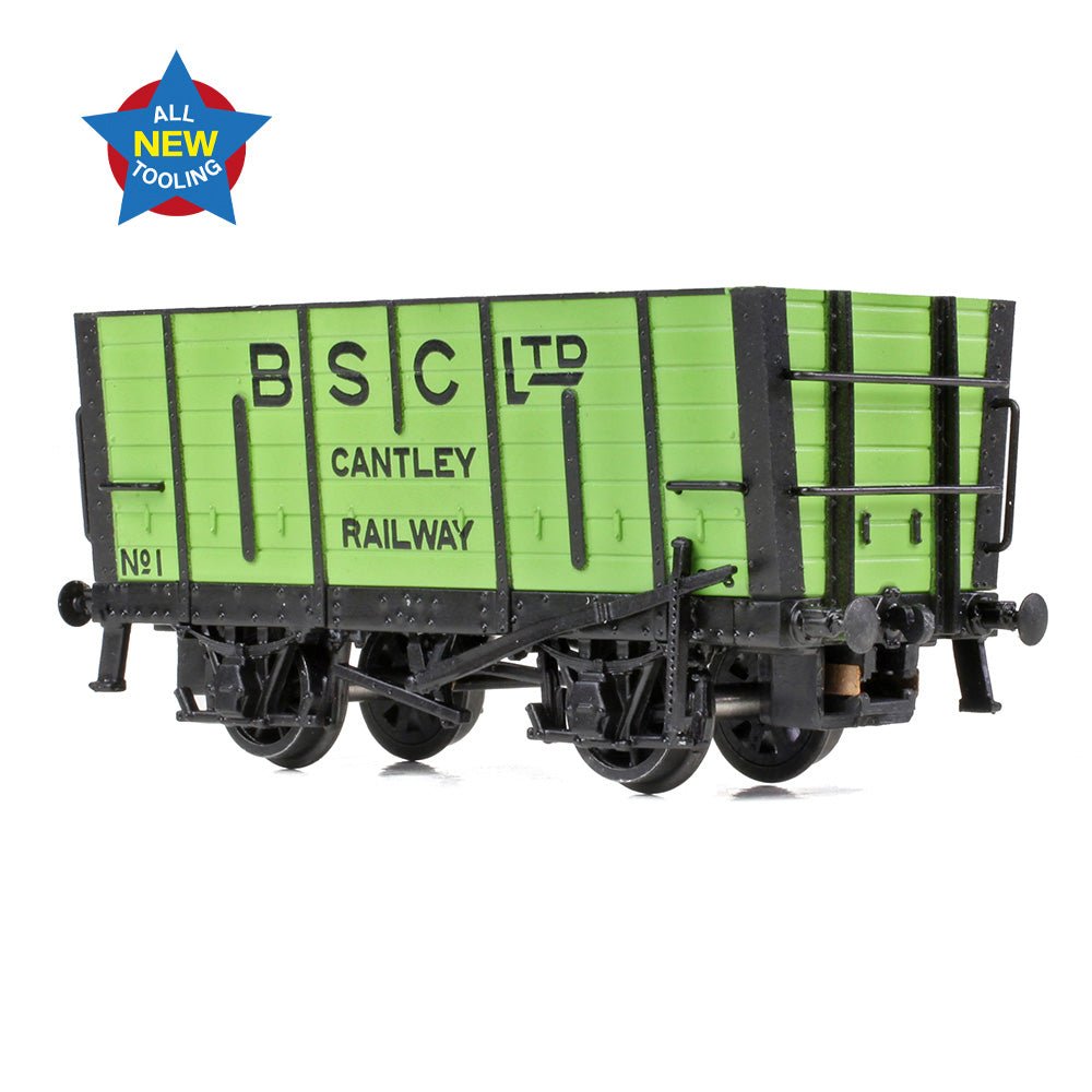 PRE - ORDER: Graham Farish LNER D12 Coal Hopper 'BSC Ltd' Green - N Gauge - Phillips Hobbies