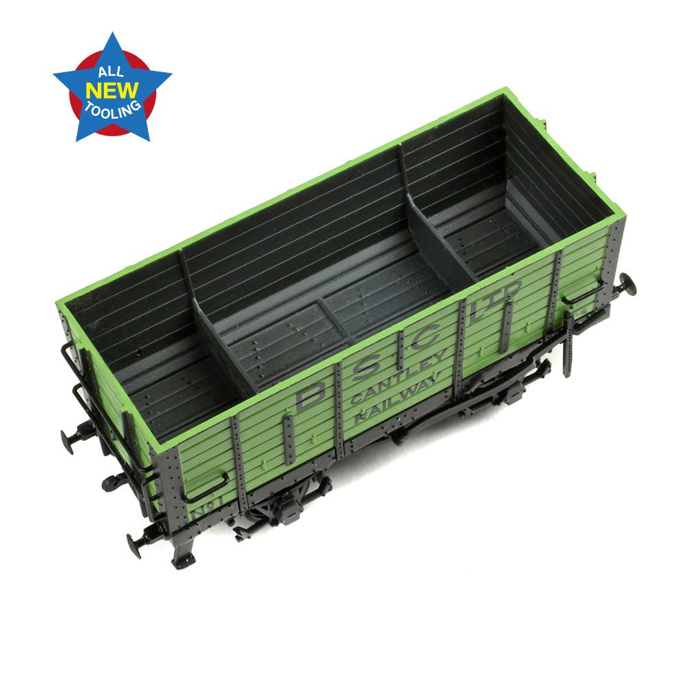 PRE - ORDER: Graham Farish LNER D12 Coal Hopper 'BSC Ltd' Green - N Gauge - Phillips Hobbies