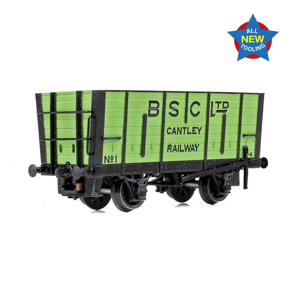 PRE - ORDER: Graham Farish LNER D12 Coal Hopper 'BSC Ltd' Green - N Gauge - Phillips Hobbies