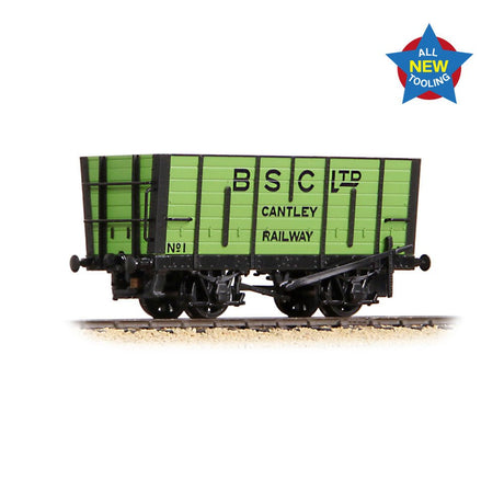 PRE - ORDER: Graham Farish LNER D12 Coal Hopper 'BSC Ltd' Green - N Gauge - Phillips Hobbies