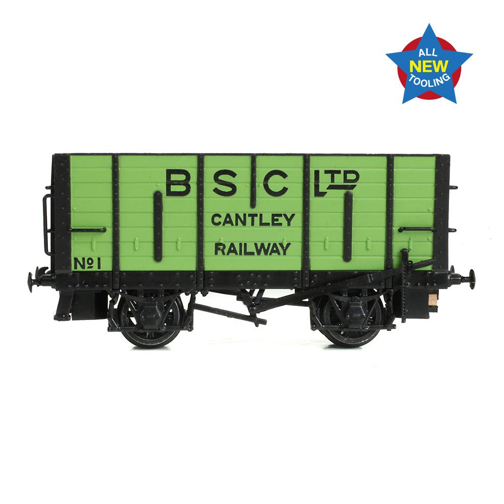 PRE - ORDER: Graham Farish LNER D12 Coal Hopper 'BSC Ltd' Green - N Gauge - Phillips Hobbies