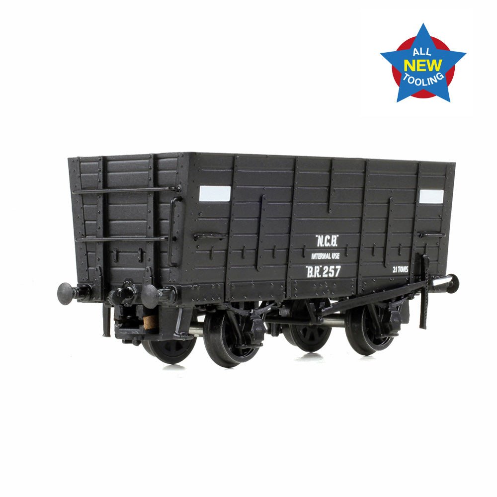 PRE - ORDER: Graham Farish NER P7 Coal Hopper NCB Black - N Gauge - Phillips Hobbies
