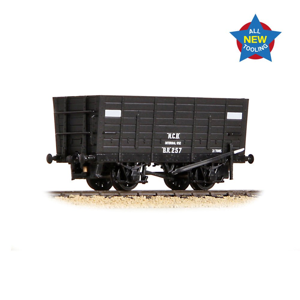 PRE - ORDER: Graham Farish NER P7 Coal Hopper NCB Black - N Gauge - Phillips Hobbies