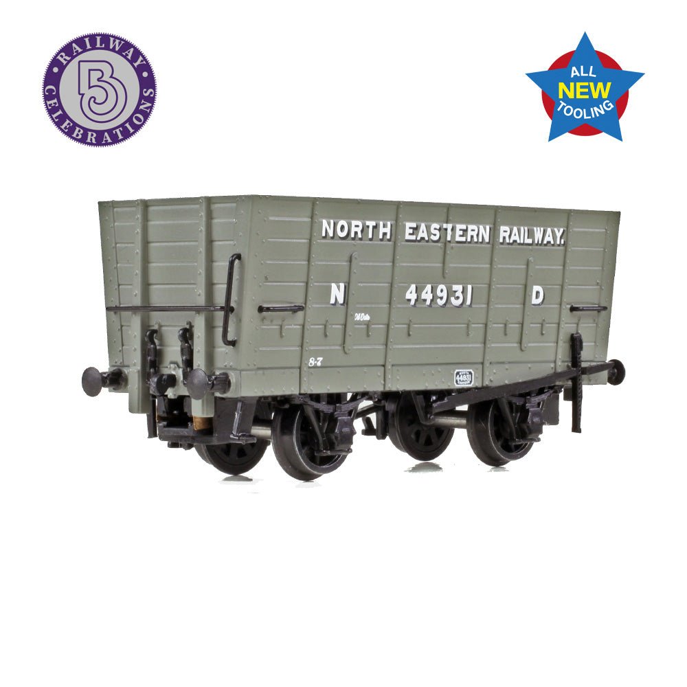 PRE - ORDER: Graham Farish NER P7 Coal Hopper North Eastern Railway Grey (ND) - N Gauge - Phillips Hobbies