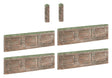 PRE - ORDER: Scenecraft 6ft Inset Walls and Pillars - 1:76 Gauge - Phillips Hobbies