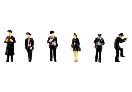 PRE - ORDER: Scenecraft Bus Crews and Inspector - 1:76 Gauge - Phillips Hobbies