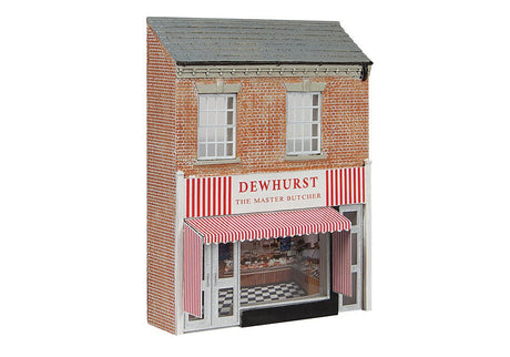 PRE - ORDER: Scenecraft Low Relief Master Butchers - 1:76 Gauge - Phillips Hobbies