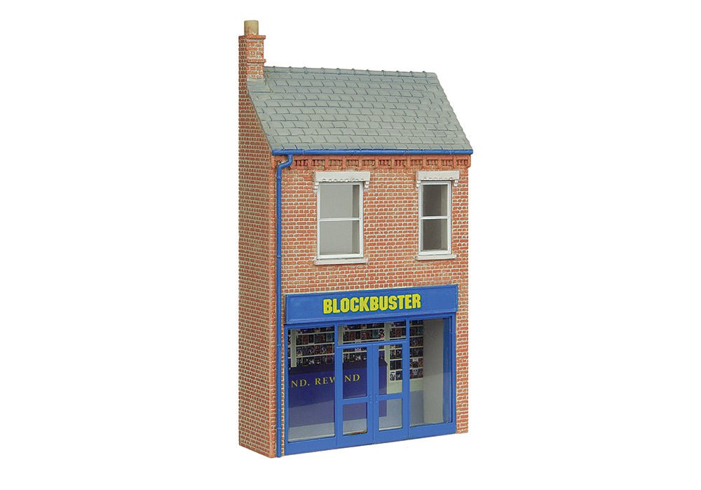 PRE - ORDER: Scenecraft Low Relief Rental Store - 1:76 Gauge - Phillips Hobbies