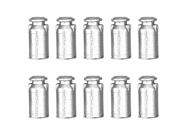 PRE - ORDER: Scenecraft Milk Churns (x10) - 1:76 Gauge - Phillips Hobbies