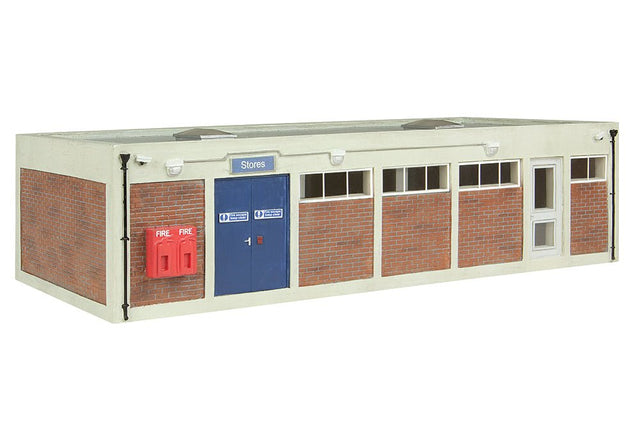 PRE - ORDER: Scenecraft Office Block - Blue - N Gauge - Phillips Hobbies