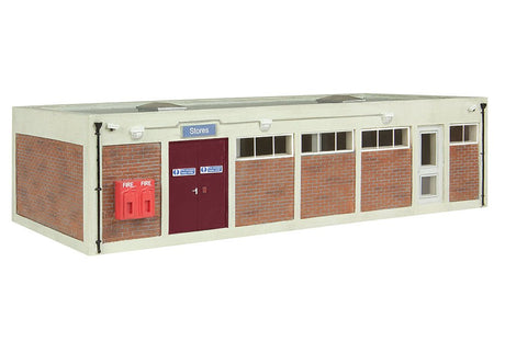 PRE - ORDER: Scenecraft Office Block - Red - N Gauge - Phillips Hobbies
