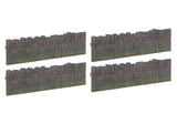 PRE - ORDER: Scenecraft Sleeper Built Fencing (x4) - 1:76 Gauge - Phillips Hobbies
