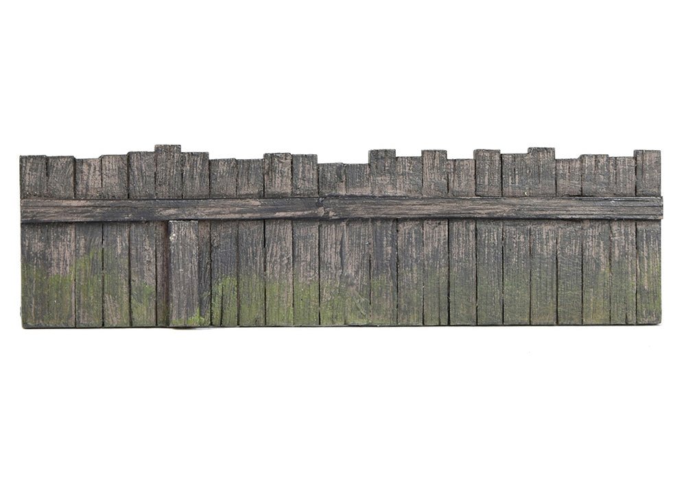 PRE - ORDER: Scenecraft Sleeper Built Fencing (x4) - 1:76 Gauge - Phillips Hobbies