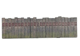 PRE - ORDER: Scenecraft Sleeper Built Fencing (x4) - 1:76 Gauge - Phillips Hobbies
