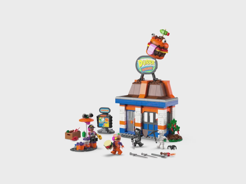 LEGO Fortnite Durrr Burger Restaurant Building Toy Set 77076