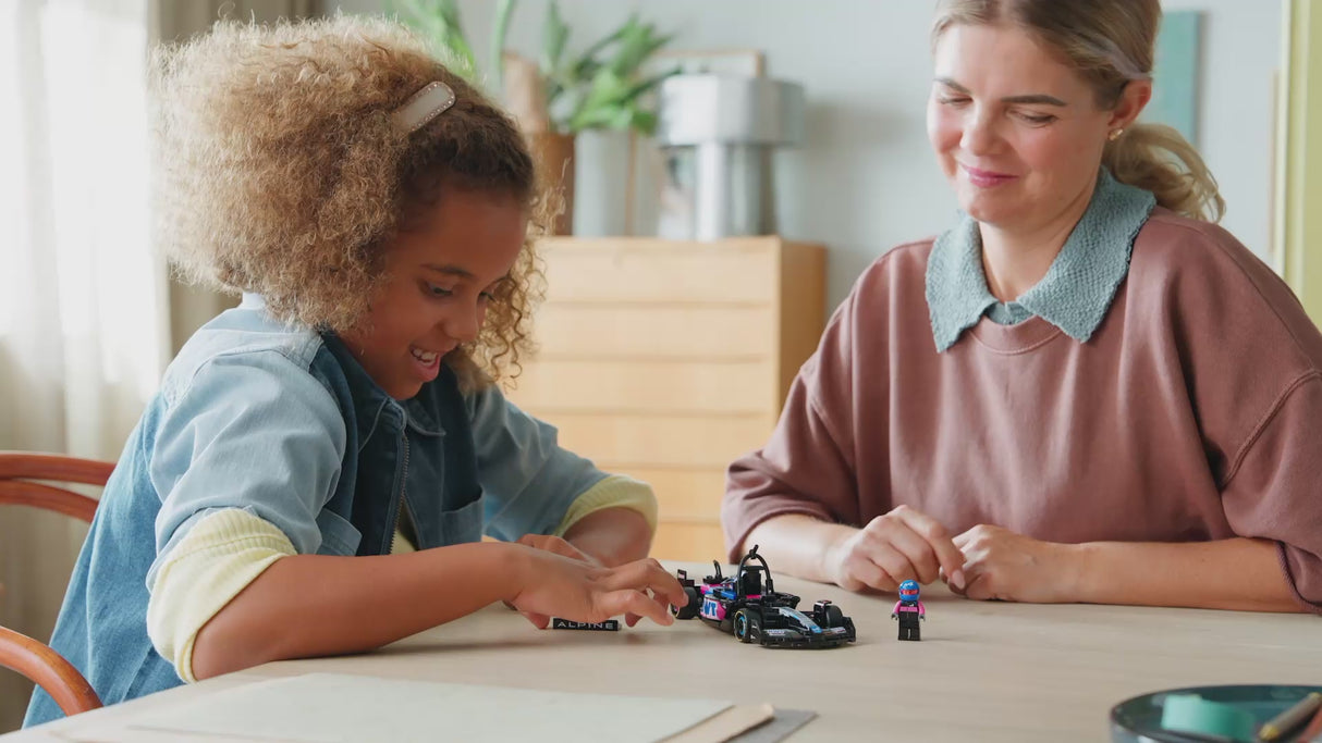 LEGO® Speed Champions BWT Alpine F1® Team A524 Race Car Toy Vehicle 77248