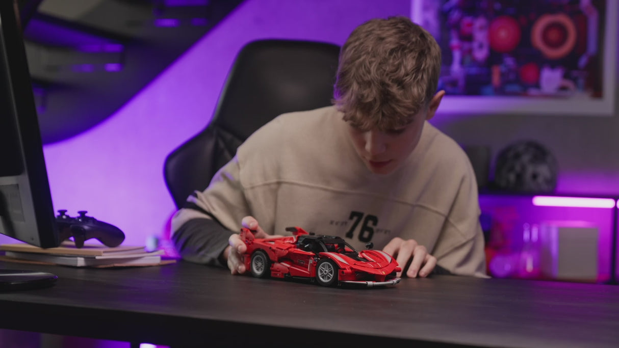 LEGO® Technic Ferrari FXX K Model Car Kit STEM Building Toy 42212