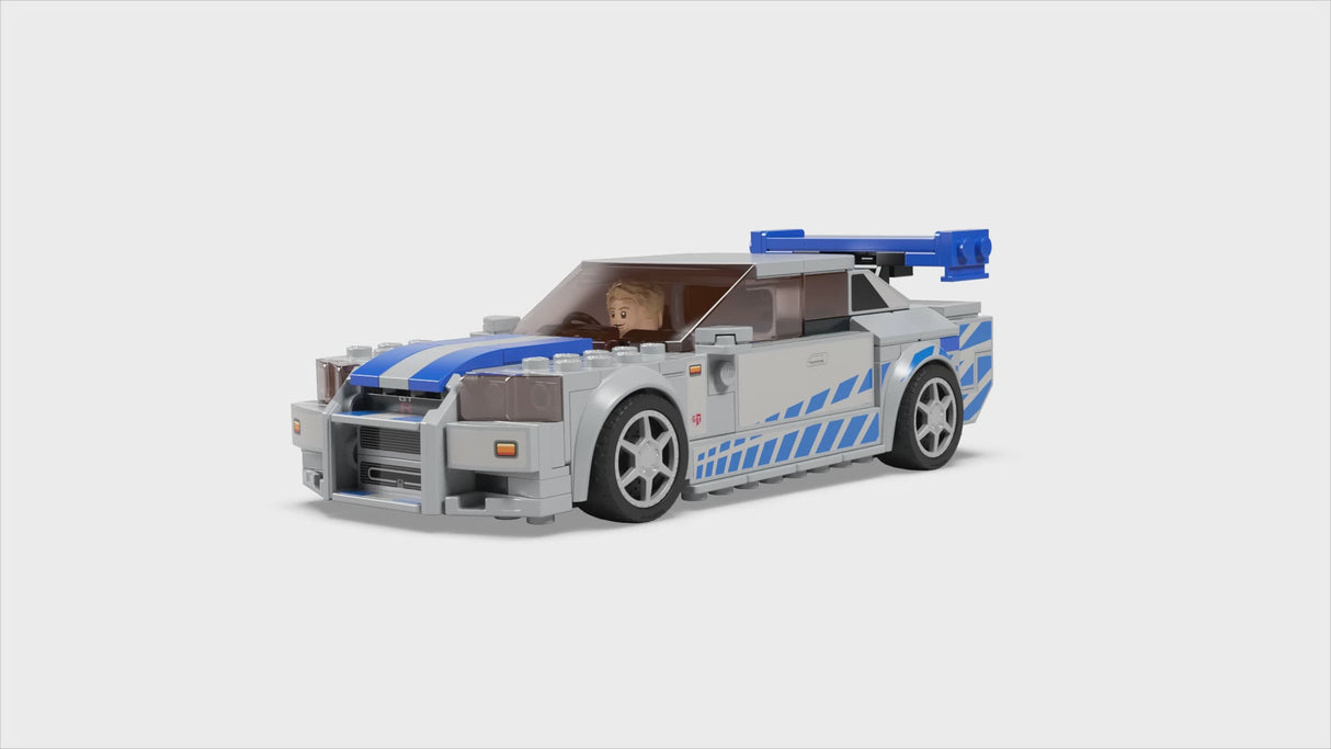 LEGO Speed Champions 2 Fast 2 Furious Nissan Skyline GT-R (R34) 76917