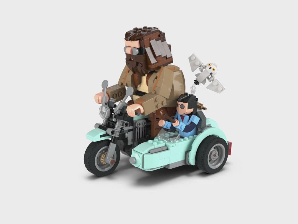 LEGO® Harry Potter™ Hagrid™ & Harry’s Motorcycle Ride, Magical Toy 76443