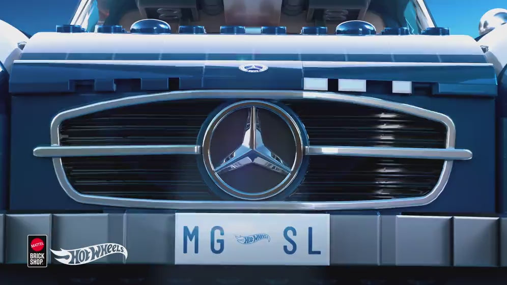 Mattel Brick Shop Hot Wheels Mercedes-Benz 300 SL