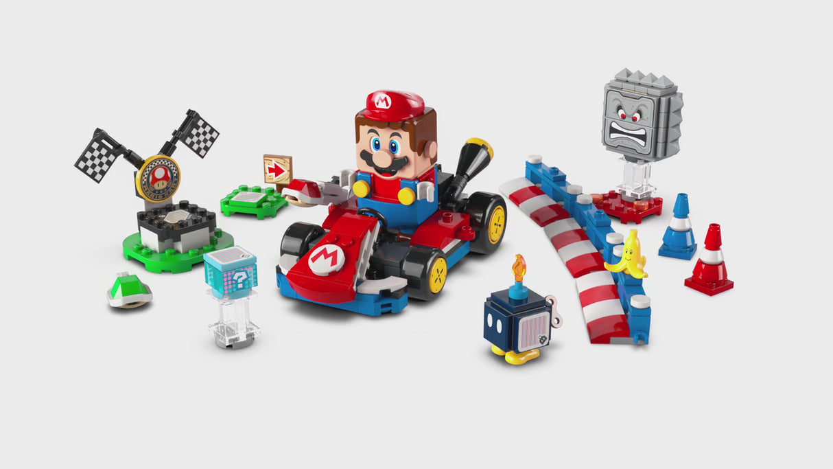 LEGO® Super Mario™: Mario Kart™ – Interactive LEGO® Mario™ & Standard Kart 72043
