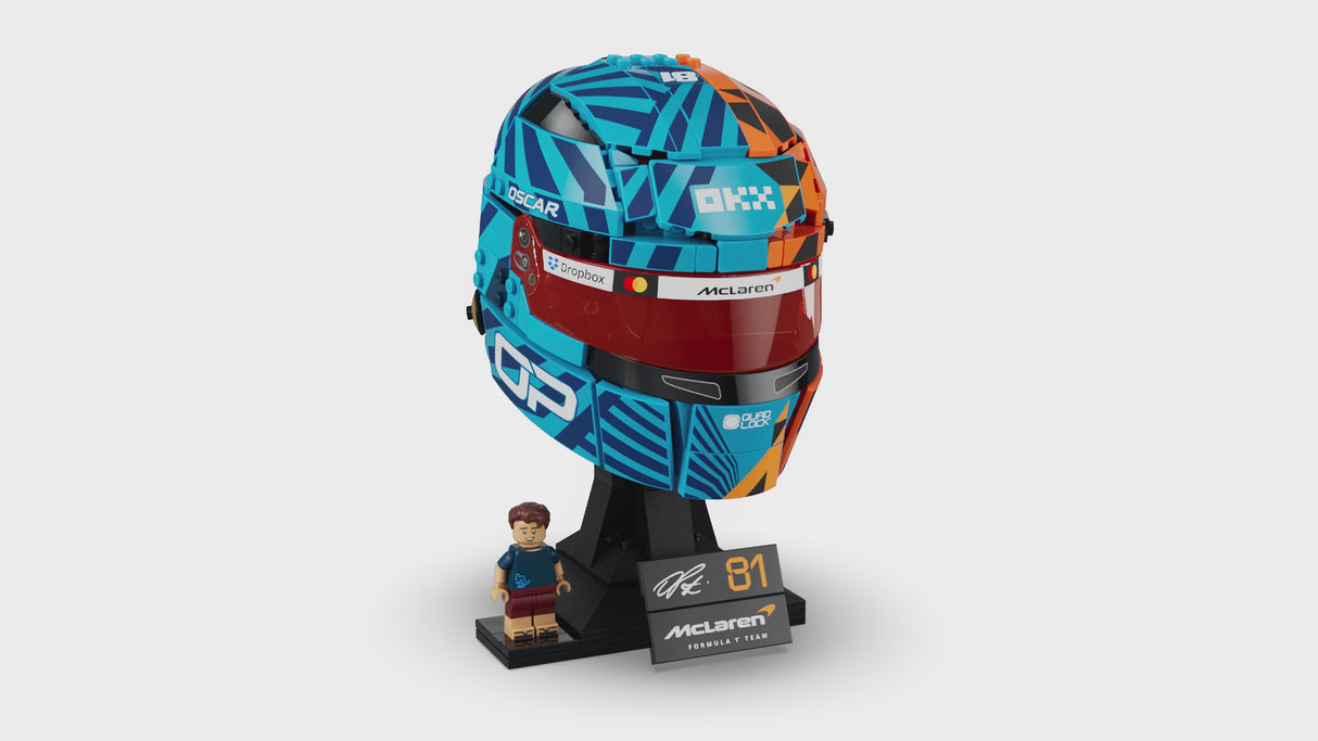 LEGO® Editions McLaren Mastercard F1® Team Oscar Piastri Helmet 43017